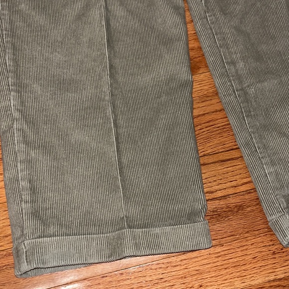 Dockers Recode Mens Corduroy Pants Size 36”X30” Tan Khaki Pleated Ankle Cuffs - Picture 5 of 7